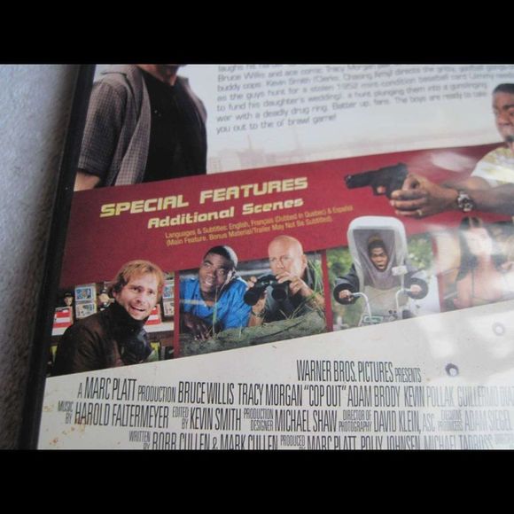 Cop Out Bruce Willis Tracy Morgan Seann William Scott DVD Movie Bundle for $3 - Picture 4 of 7
